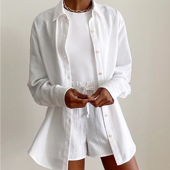 Aritzia Tops - Aritzia Wilfred Sail Shirt